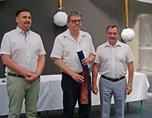 Nevelés támogatója kitüntetést Jurcsák Ákos vehette át