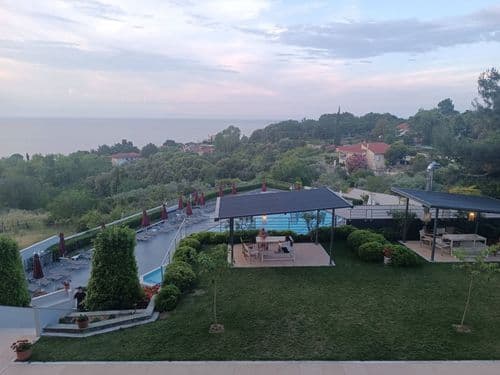 Kilátás a szállodából.